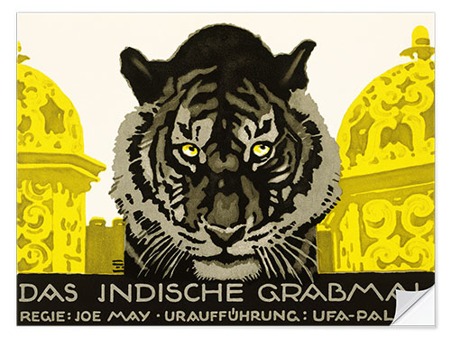 Wandsticker Das Indische Grabmal