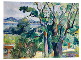 Acrylglas print Bay of Saint-Tropez