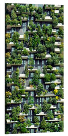 Quadro em alumínio Tree Houses Vertical Forest II