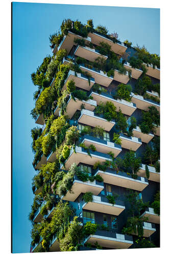 Aluminium print Tree Houses Vertical Forest III