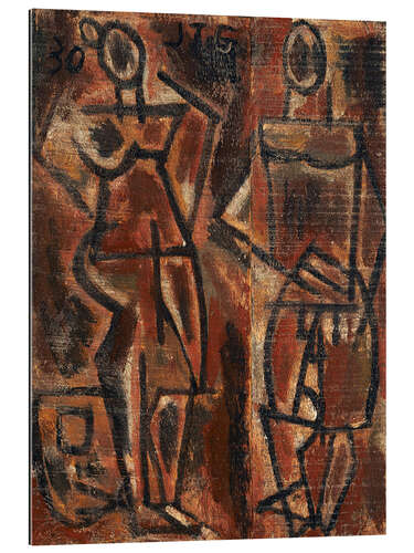 Galleriprint Two primitive figures