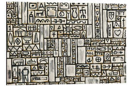 Magnettafel Unendliche Graphik