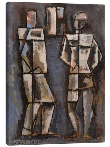 Canvas print Two Figures, 1930