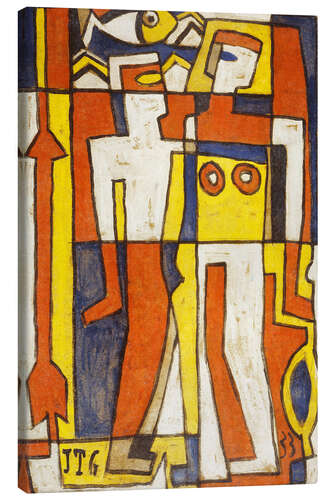 Canvas print Two Figures