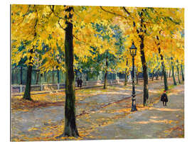 Gallery Print Herbstliche Allee