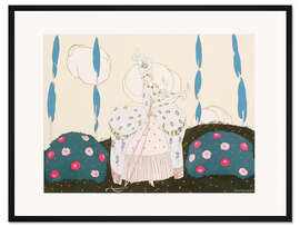 Gerahmter Kunstdruck Rosaura