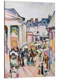 Magnettafel Ein Sonntag in Honfleur