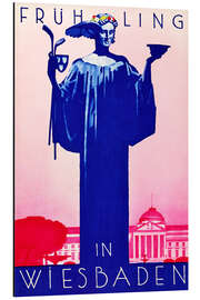 Magnettafel Frühling in Wiesbaden