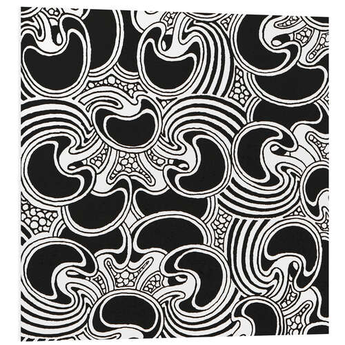 Foam board print Abstract pattern