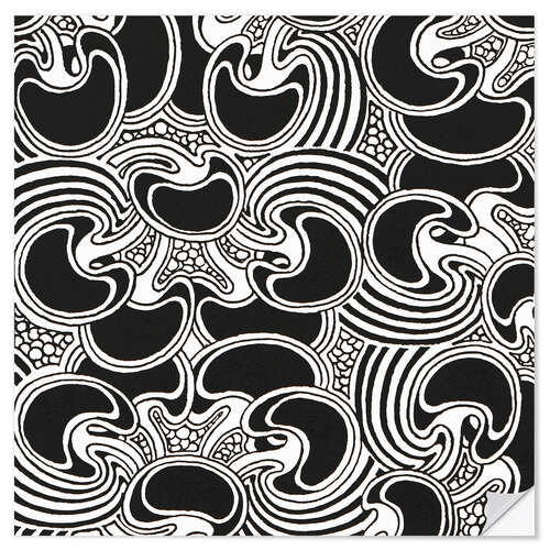 Naklejka na ścianę Abstract pattern