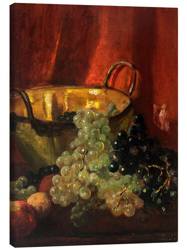 Lærredsbillede Still life with grapes