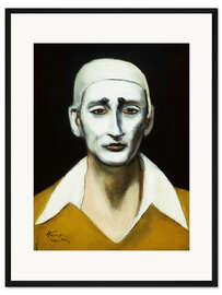 Gerahmter Kunstdruck Clown