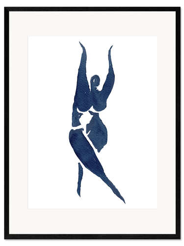 Plakat artystyczny premium w ramie Dance