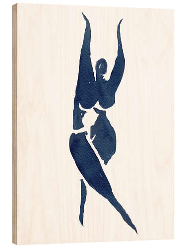 Wood print Dance