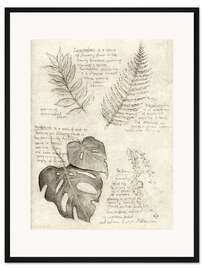 Gerahmter Kunstdruck Pflanzen