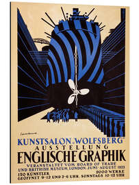 Magnettafel Kunstausstellung