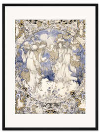 Gerahmter Kunstdruck Der Wunsch