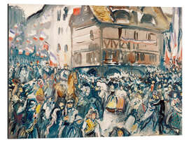 Magnettafel Einzug der Franzosen in Straßburg