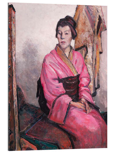 Galleritryk Lady in a kimono