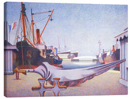 Lienzo Le Havre - Edward Wadsworth