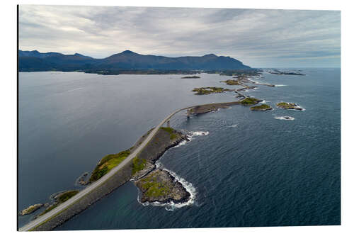 Aluminium print Atlantic Road I