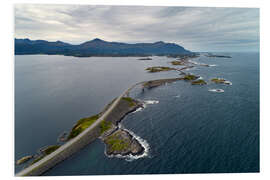 Foam board print Atlantic Road I