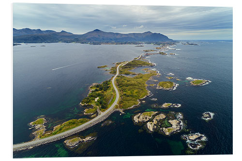 Foam board print Atlantic Road II