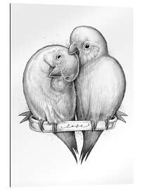 Gallery print Cute parrots