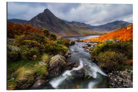 Magnettafel Fluss aus den Bergen von Wales