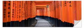 Sticker mural Fushimi Inari-taisha à Kyoto