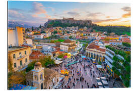 Gallery Print Athen und die Akropolis