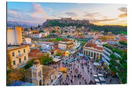 Magnettafel Athen und die Akropolis