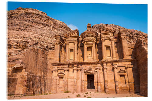 Acrylic print The Monastery of Petra