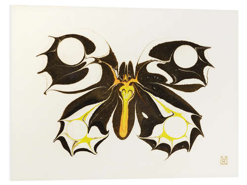 Foam board print Butterfly