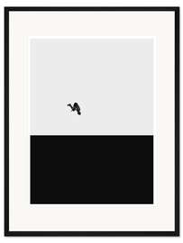 Gerahmter Kunstdruck Der Sprung