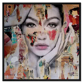 Gerahmter Kunstdruck Die Party war vorbei