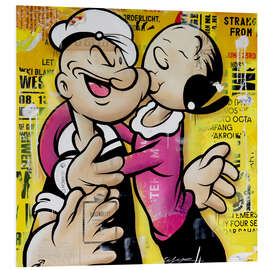 Tableau en PVC Popeye et Olive