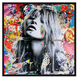 Gerahmter Kunstdruck Es ist eine Sünde, müde zu sein I