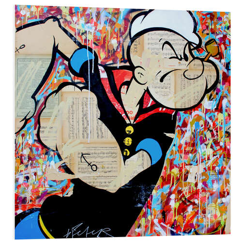 Tableau en PVC Popeye