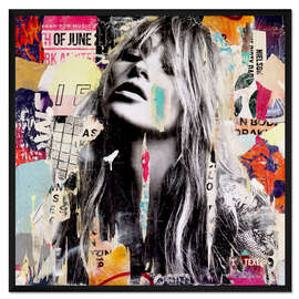 Gerahmter Kunstdruck Es ist eine Sünde, müde zu sein II