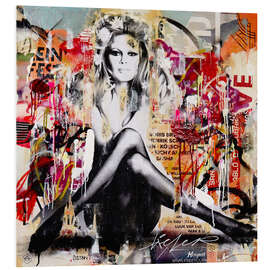 Quadro em PVC Brigitte Bardot, Saint Tropez III