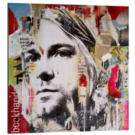 Magnettafel Kurt Cobain
