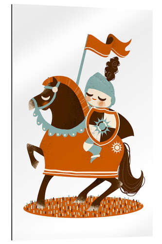 Galleriprint The knight on horseback