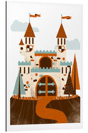 Aluminium print The dream castle