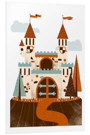 Foam board print The dream castle