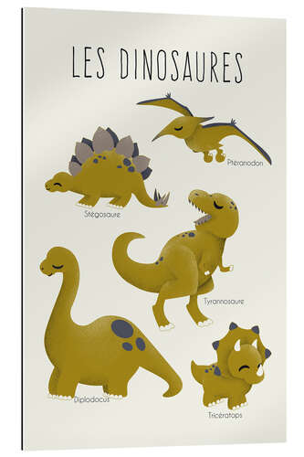 Gallery print The dinosaurs (French)