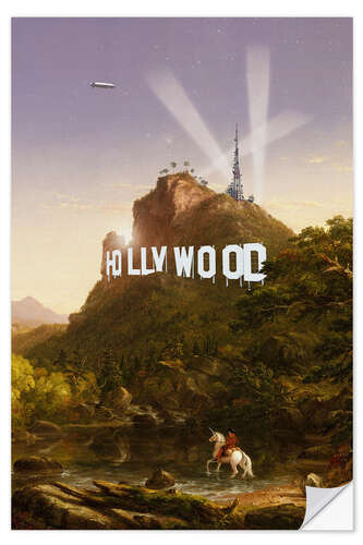 Muursticker Hollywood
