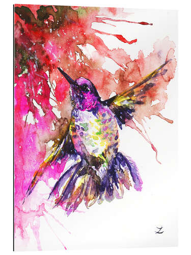 Tableau en plexi-alu Colibri