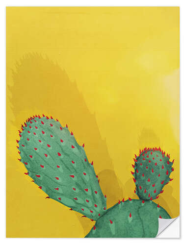 Wall sticker Spiky Cactus