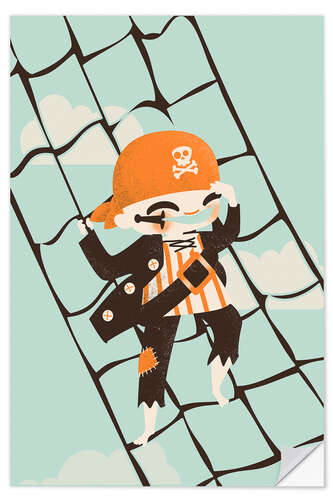Wall sticker The pirate sailor